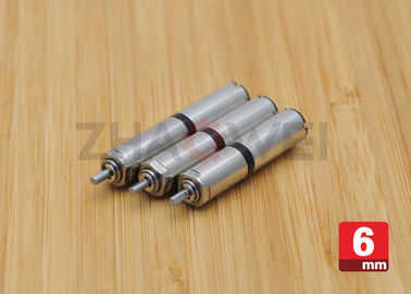 Micro- gelijkstroom Aangepaste Motordiameter 6mm 3V/de Kleine Lage Elektrische Motor van t/min