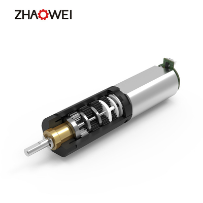 Micro- van PD008008-809 14RPM Plastic Planetarische Versnellingsbak Met lage snelheid 8mm Stepper Motor