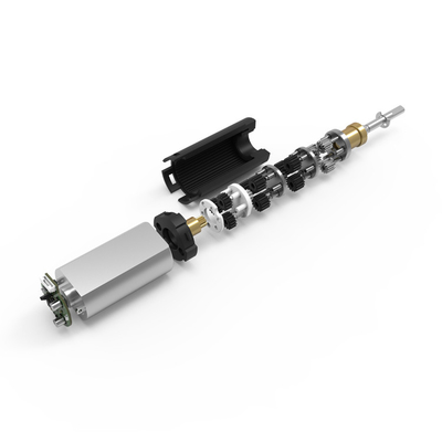 PD008008-69 162RPM 200gf. Micro- van cm Plastic Planetarische Versnellingsbak 3v - Stepper van 12v 8mm Motor