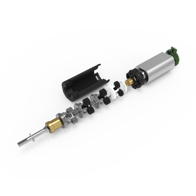 PD008008-69 162RPM 200gf. Micro- van cm Plastic Planetarische Versnellingsbak 3v - Stepper van 12v 8mm Motor